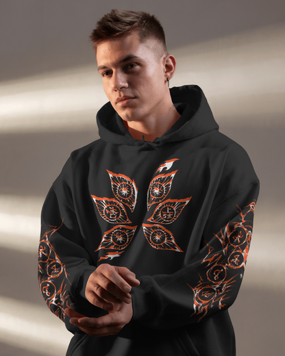 Demon Slayer “Fiery Eyes” Premium Hoodie